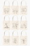 Zoozie Bags 0485 Bolso de mano Tote 18 x 25 cm 100% Poliéster Mezclado con Algodón Crema